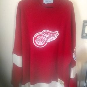 Stall &dean "puckmaster" sweater nwot